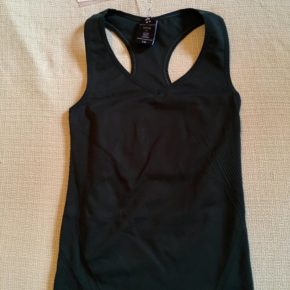 Ghost Flower WOOD Pioneer Seamless Tank